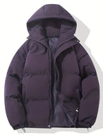 Winter Jacket Quilted Puffer Lightweight Warm
