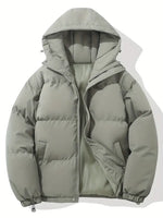 Winter Jacket Quilted Puffer Lightweight Warm