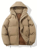 Winter Jacket Quilted Puffer Lightweight Warm