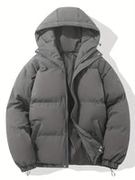 Winter Jacket Quilted Puffer Lightweight Warm