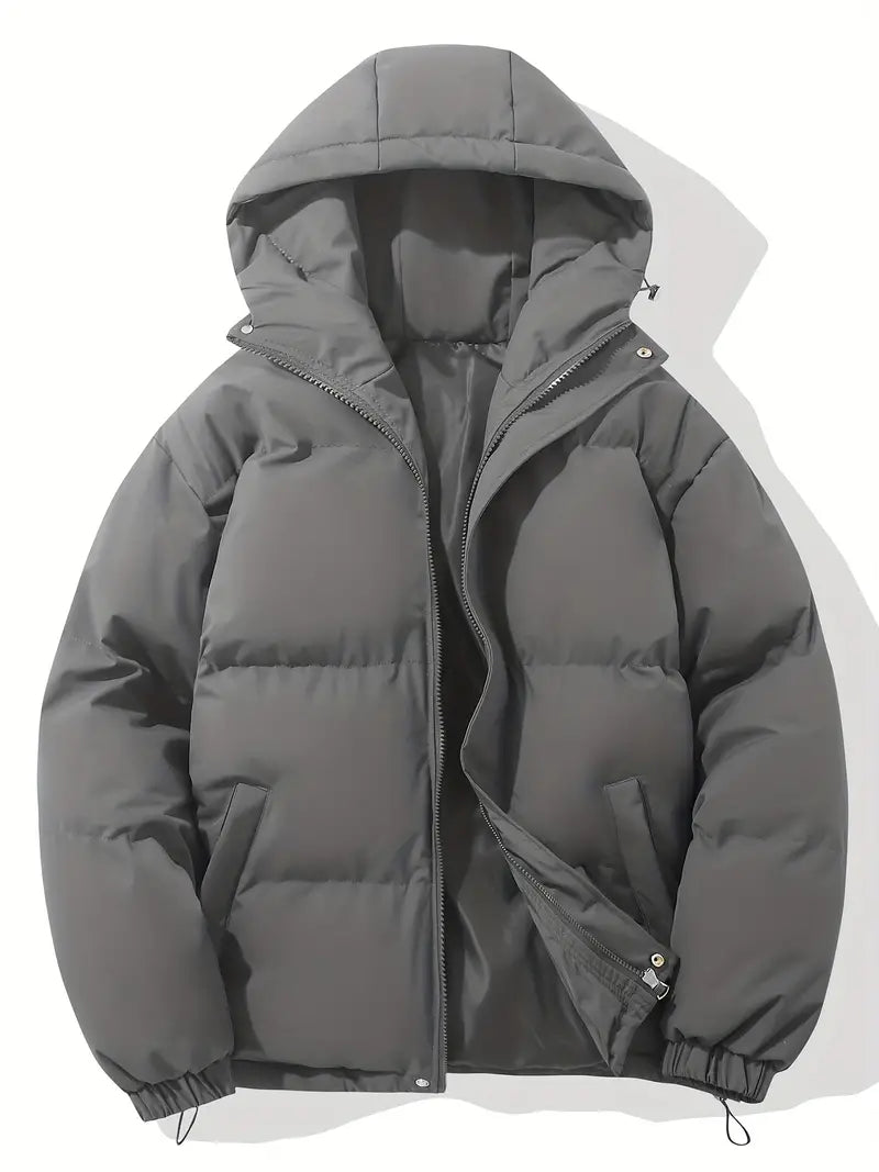 Winter Jacket Quilted Puffer Lightweight Warm