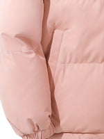 Winter Jacket Quilted Puffer Lightweight Warm