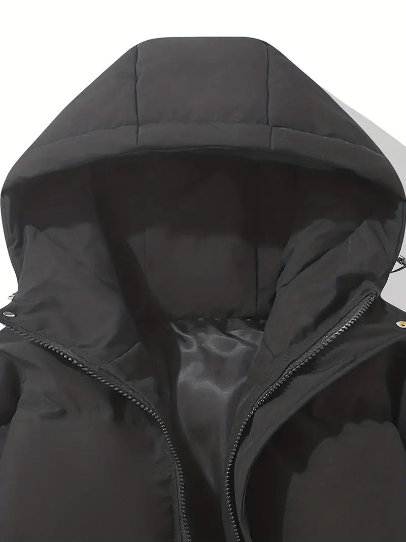 Winter Jacket Quilted Puffer Lightweight Warm