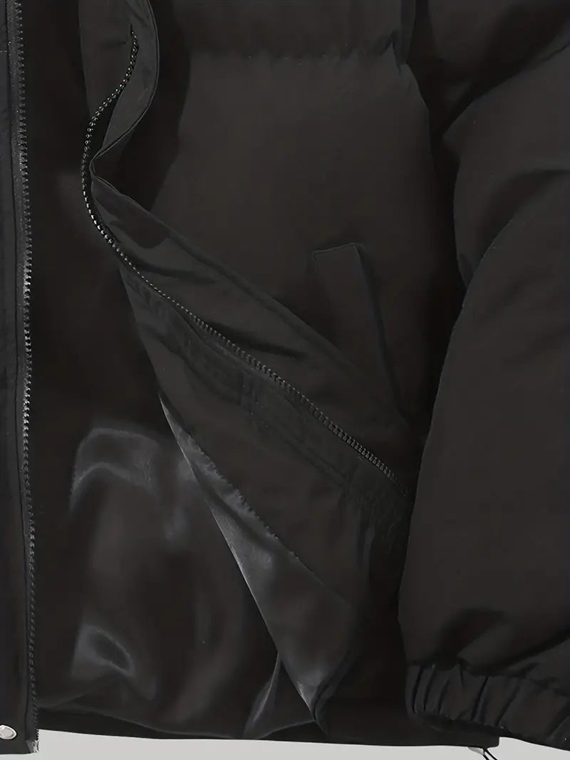 Winter Jacket Quilted Puffer Lightweight Warm