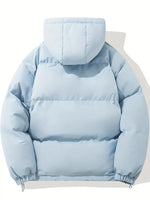 Winter Jacket Quilted Puffer Lightweight Warm
