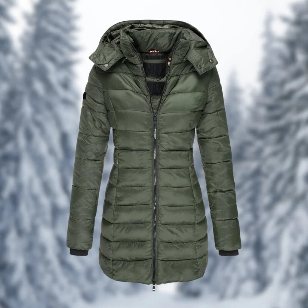 Winter Jacket Women's Windproof Water-Resistant Warmth