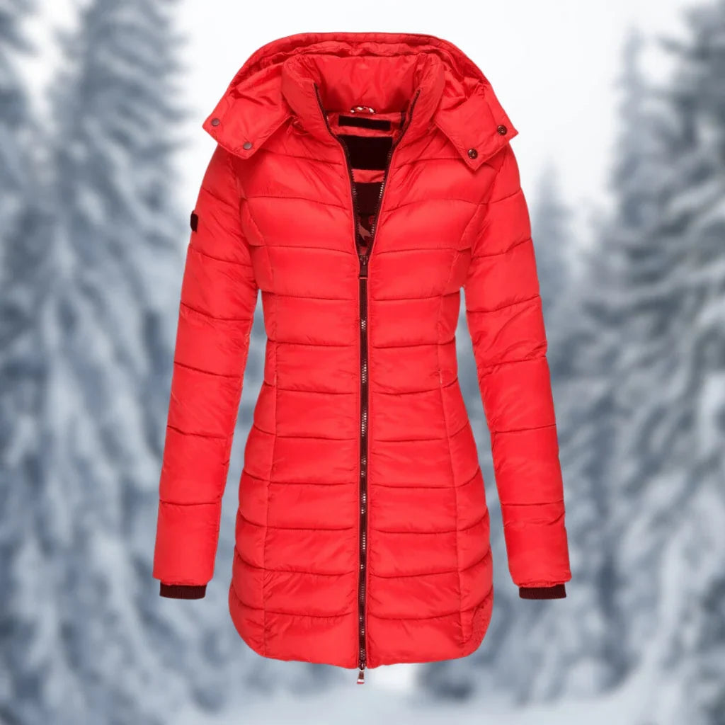 Winter Jacket Women's Windproof Water-Resistant Warmth