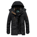 Winter Parka Teddy Fleece Lined Water-Repellent Hooded