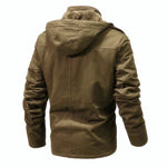 Winter Parka Water-Resistant Thermal Lined Hooded