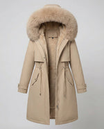 Winter Parka Waterproof Hood Adjustable Cuffs