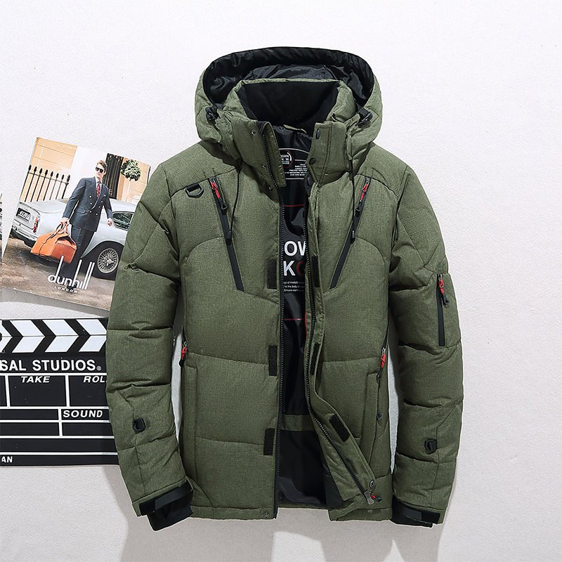 Winter Parka Waterproof Windproof Thermal Lining