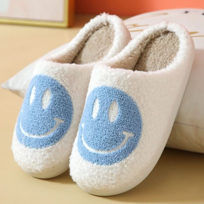 Winter Slippers Faux Sherpa Lined Thick Silicone Sole
