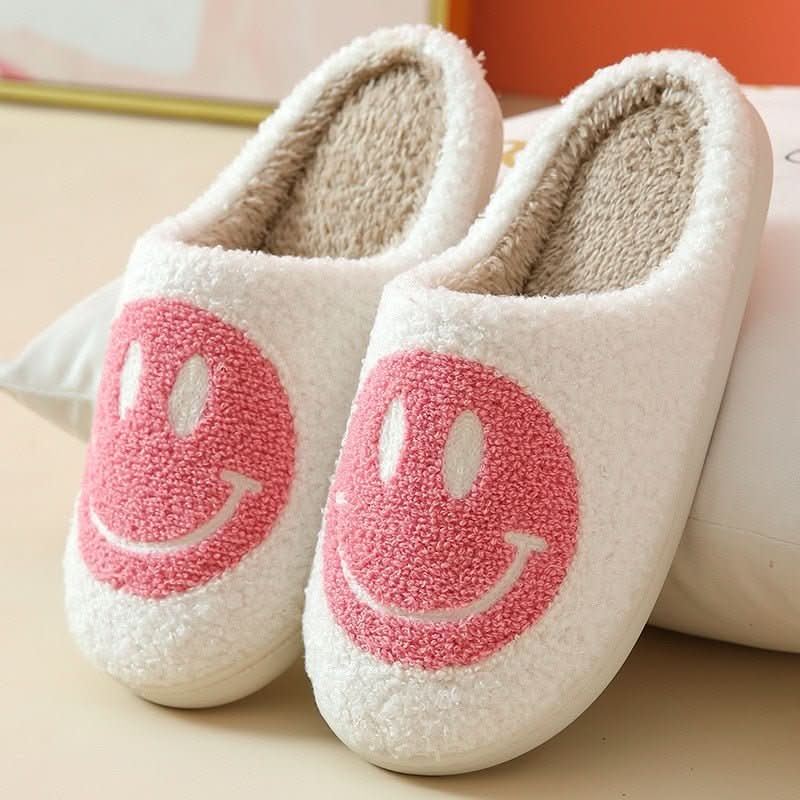 Winter Slippers Faux Sherpa Lined Thick Silicone Sole