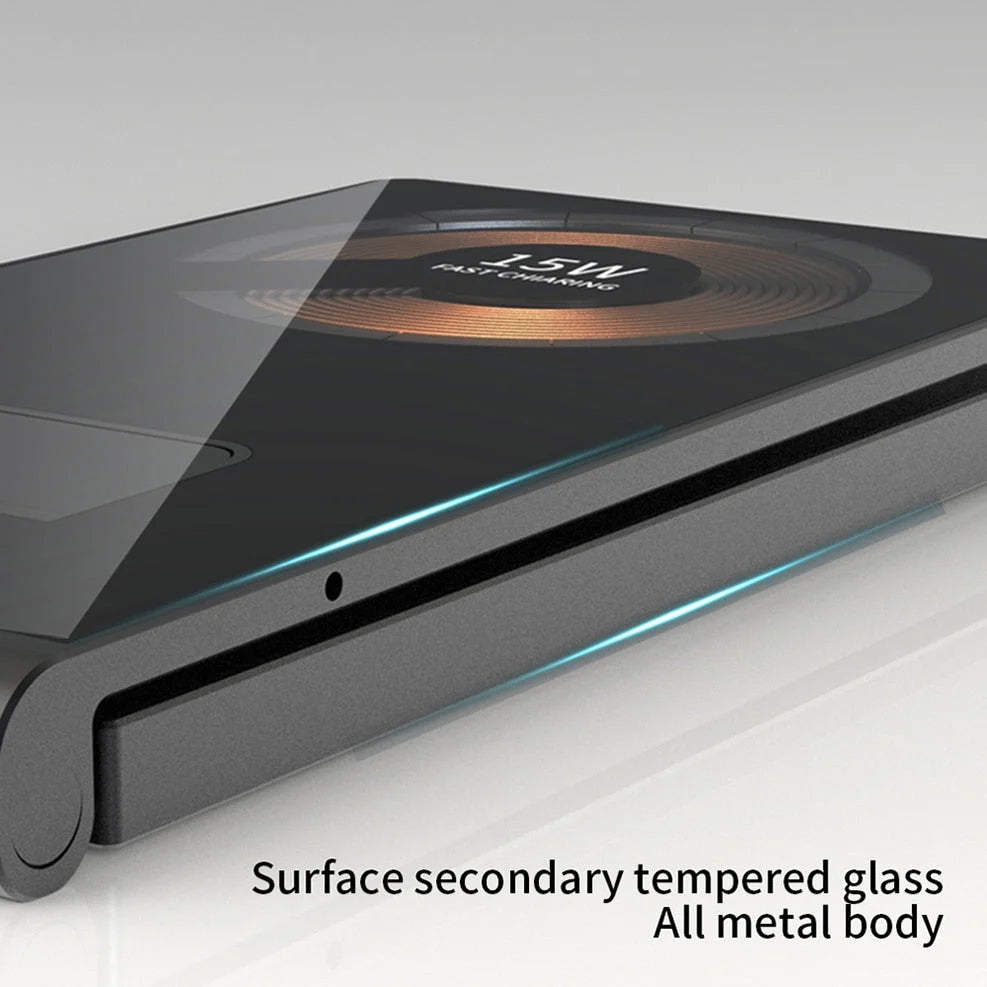Wireless Charger Stand Foldable Magnetic Multi-Device 15W