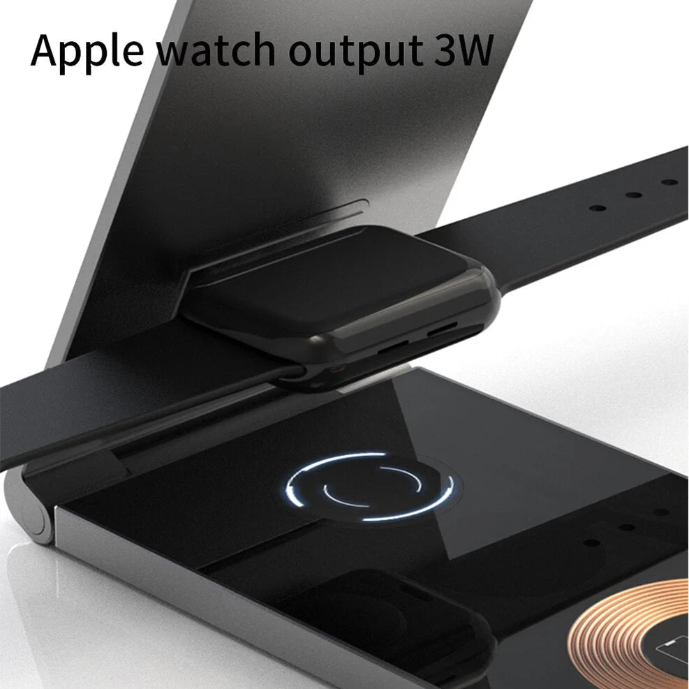 Wireless Charger Stand Foldable Magnetic Multi-Device 15W