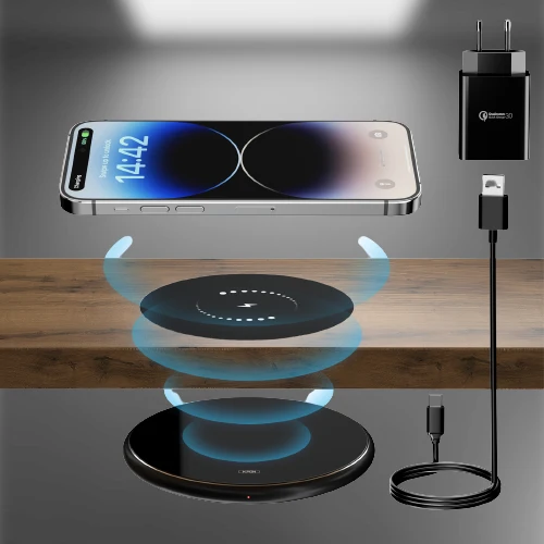 Wireless Charger Under-Desk Mount 10W Output