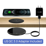 Wireless Charger Under-Desk Mount 10W Output