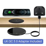 Wireless Charger Under-Desk Mount 10W Output