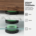 Wireless Charger Under-Desk Through-Tabletop Fast Charging