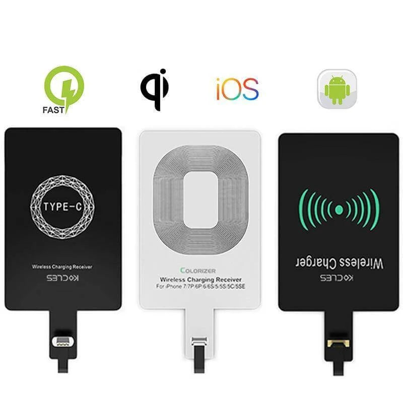 Wireless Charging Receiver Slim Qi-Compatible & A4WP-Compatible