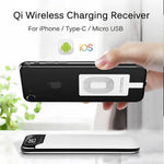 Wireless Charging Receiver Slim Qi-Compatible & A4WP-Compatible