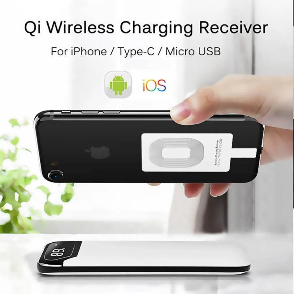 Wireless Charging Receiver Slim Qi-Compatible & A4WP-Compatible