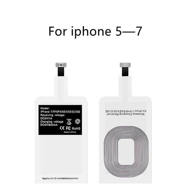 Wireless Charging Receiver Slim Qi-Compatible & A4WP-Compatible