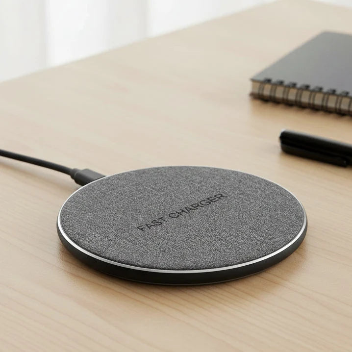 Wireless Charging Station Dual-Device Qi-Compatible 40W Overheat Protection