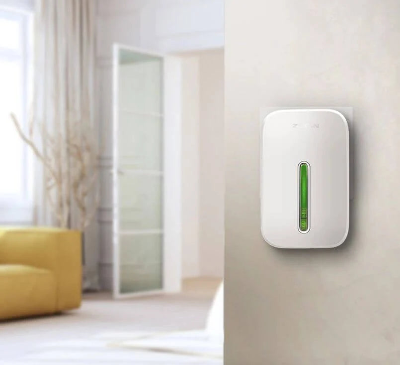 Wireless Doorbell Battery-Free Kinetic Button 394 Ft Range