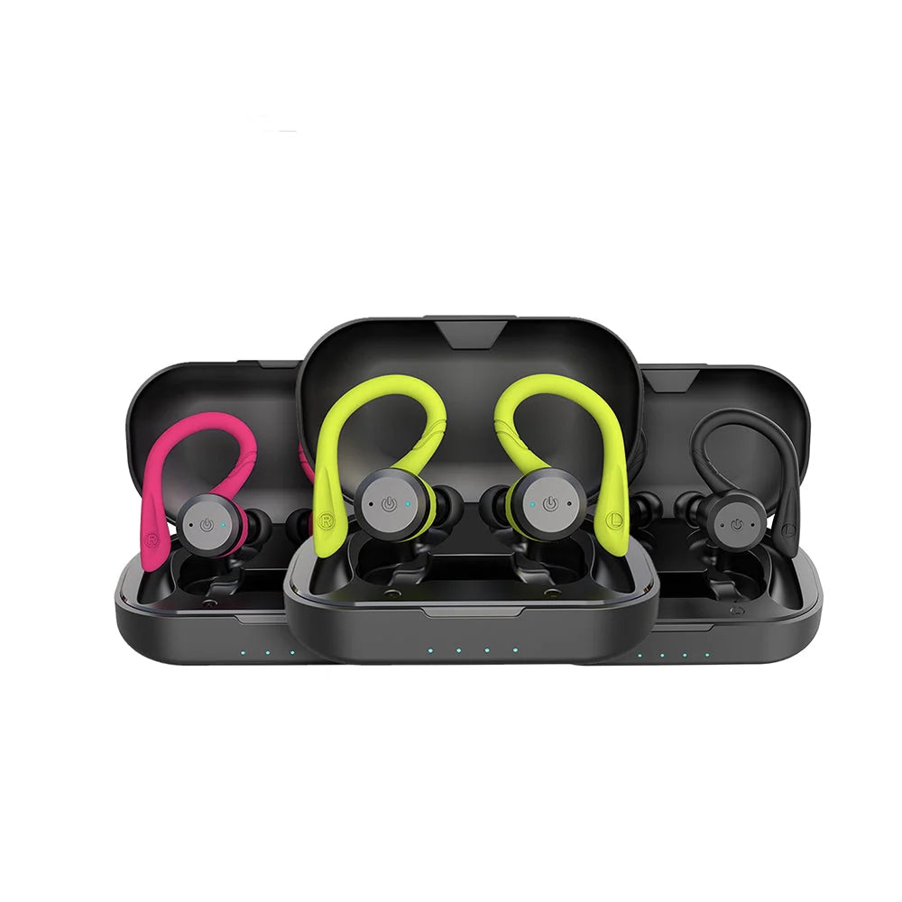 Wireless Earbuds IPX7 Waterproof 20-Hour Battery Ergonomic Fit