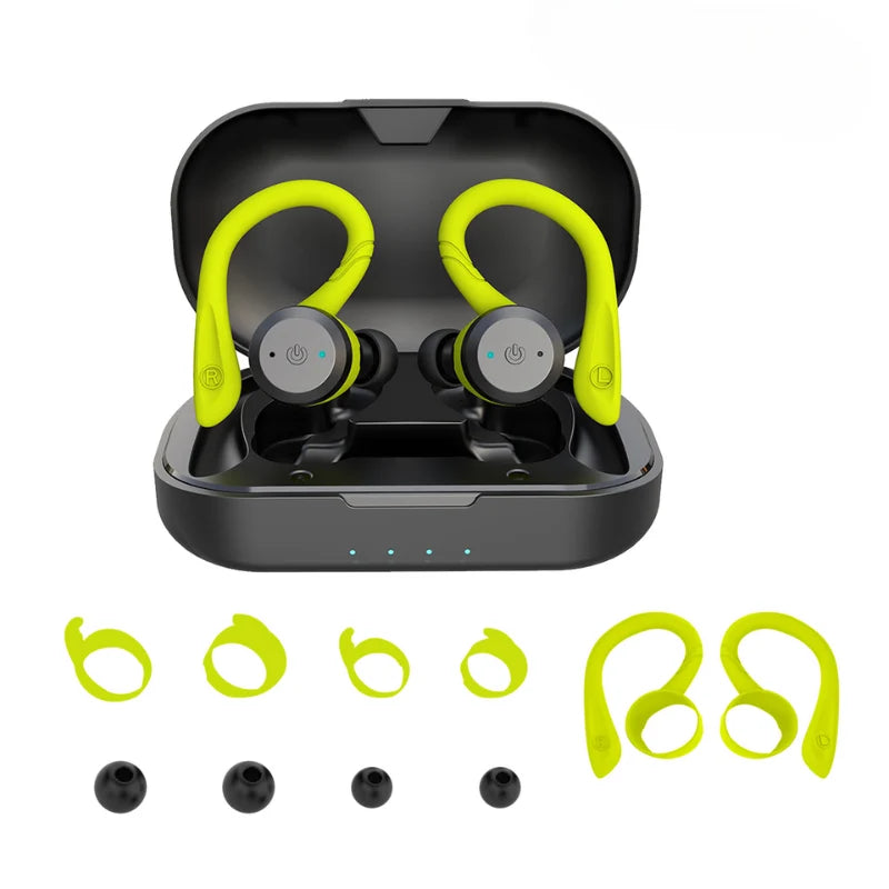 Wireless Earbuds IPX7 Waterproof 20-Hour Battery Ergonomic Fit