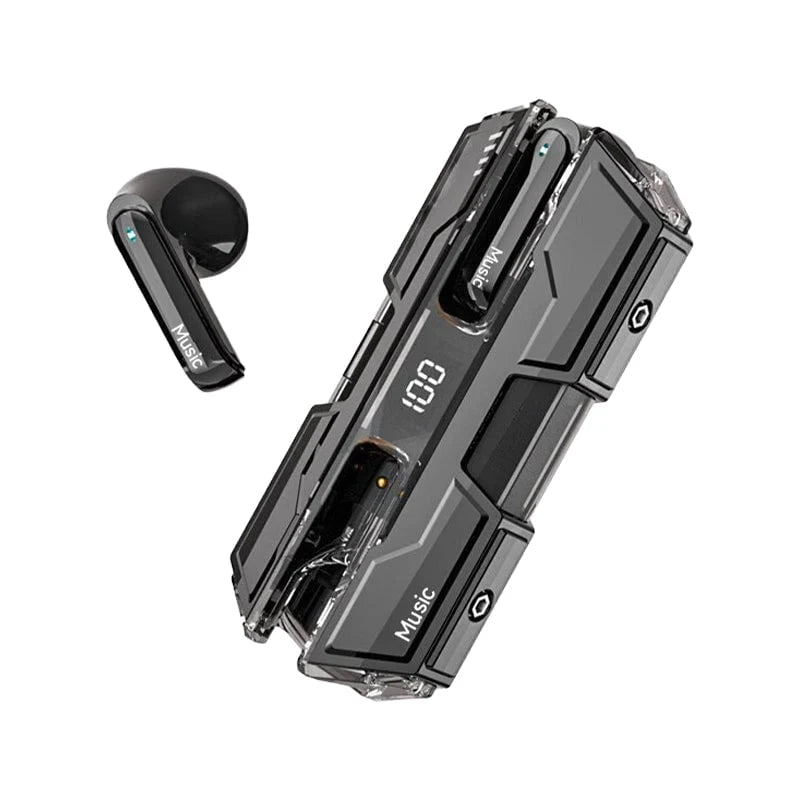Wireless Earbuds Semi-In-Ear Touch Controls 48-Hour Battery Life