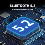 Wireless Earphones Bluetooth Water-Resistant Built-In Microphone