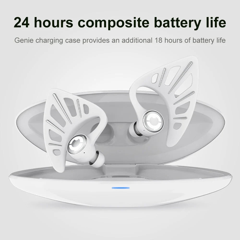 Wireless Headphones Bluetooth 5.0 Active Noise Cancelling Sweat-Resistant