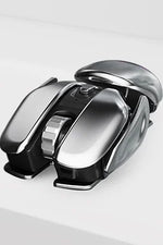 Wireless Mouse Ergonomic Metal Quiet Clicks Rechargeable