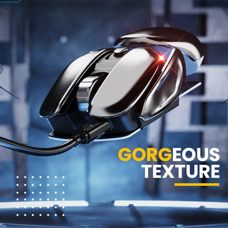 Wireless Mouse Ergonomic Metal Quiet Clicks Rechargeable