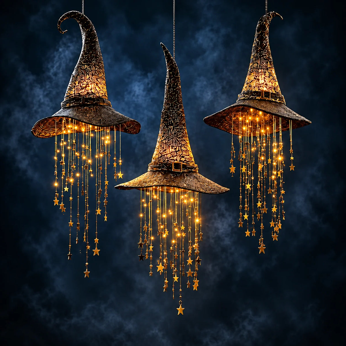 Witch Hat Decoration Light-Up Halloween Display