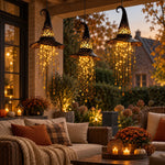 Witch Hat Decoration Light-Up Halloween Display