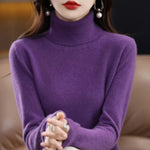 Women's Cashmere Sweater Lightweight & Breathable Knitted Warmth