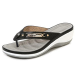 Women's Flip Flops Cushioned Breathable Non-Slip
