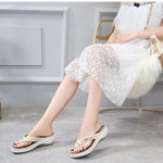 Women's Flip Flops Cushioned Breathable Non-Slip