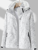 Women's Hooded Jacket Waterproof & Windproof Lightweight Breathable