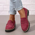Women's Orthopedic Loafers Cushioned Platform Breathable Slip-On Design