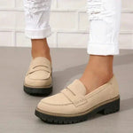 Women's Orthopedic Loafers Cushioned Platform Breathable Slip-On Design