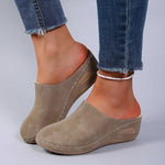 Women's Orthopedic Slippers Fleece-Lined Non-Slip Sole