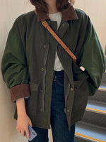 Women's Oversized Jacket Thermal Insulated Water-Repellent & Wind-Resistant