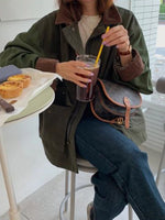 Women's Oversized Jacket Thermal Insulated Water-Repellent & Wind-Resistant