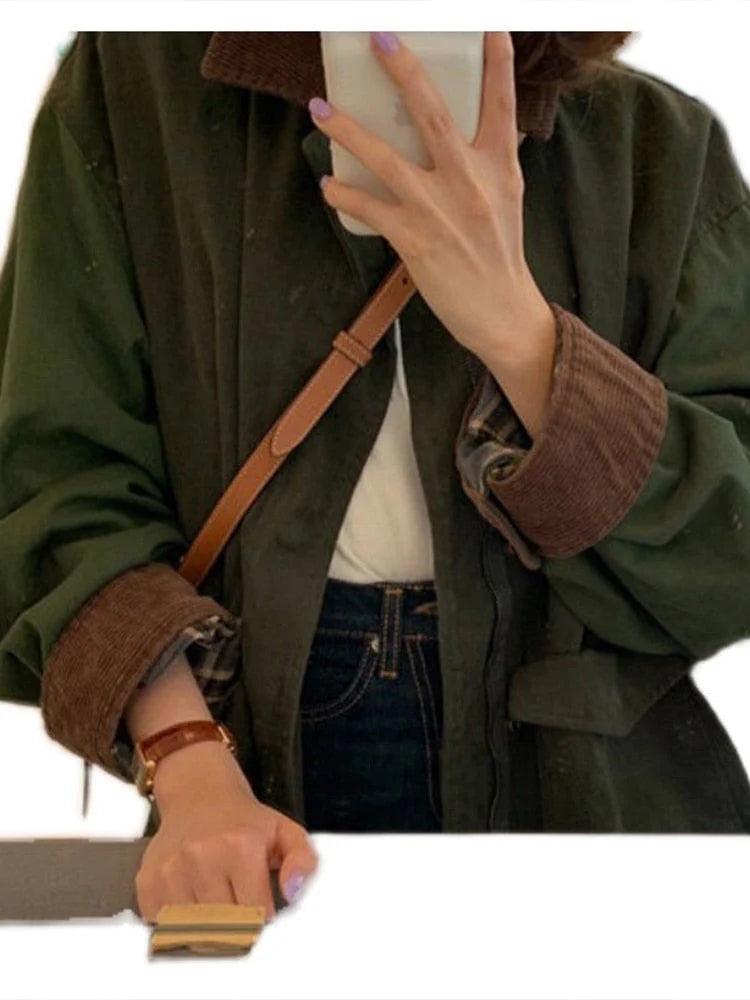 Women's Oversized Jacket Thermal Insulated Water-Repellent & Wind-Resistant