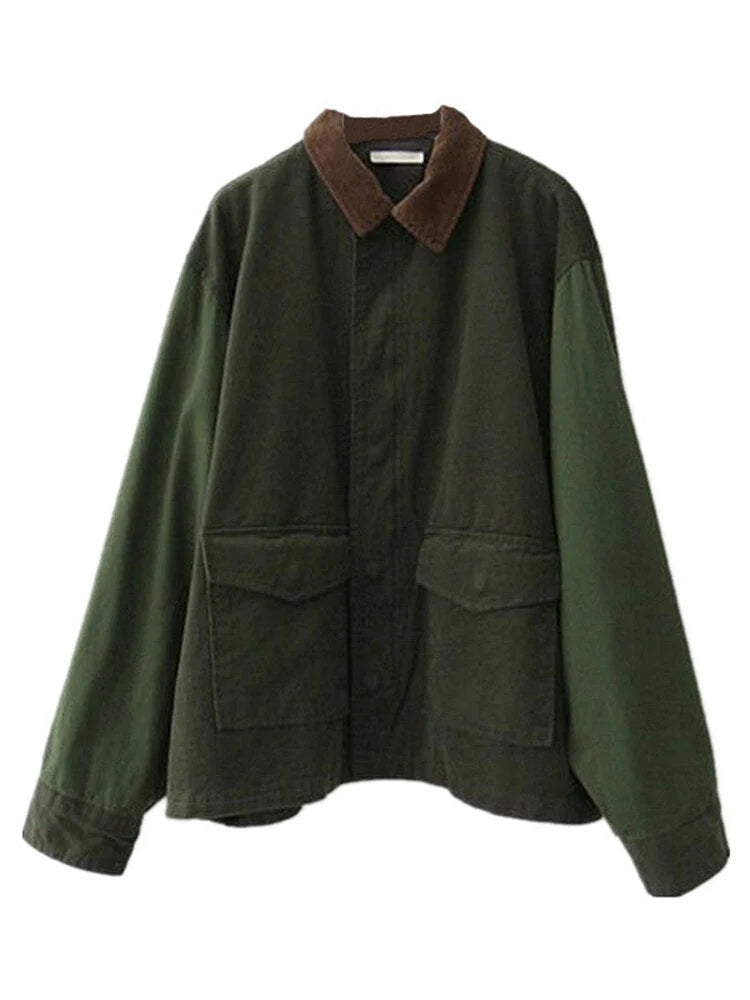 Women's Oversized Jacket Thermal Insulated Water-Repellent & Wind-Resistant