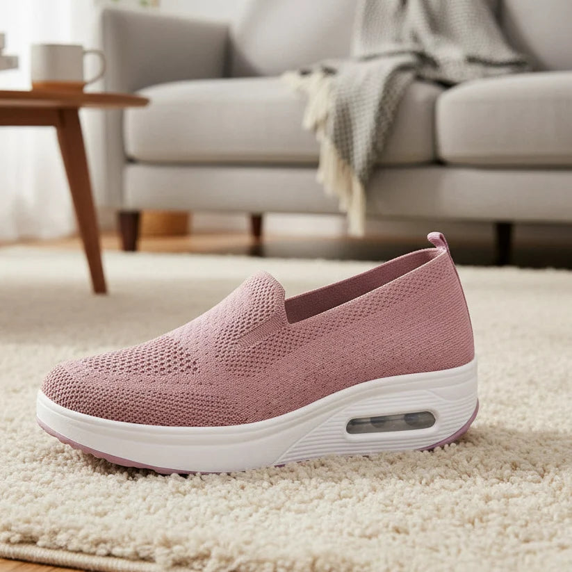 Women's Shoes Breathable Mesh Slip-On Lightweight Cushioned Comfort